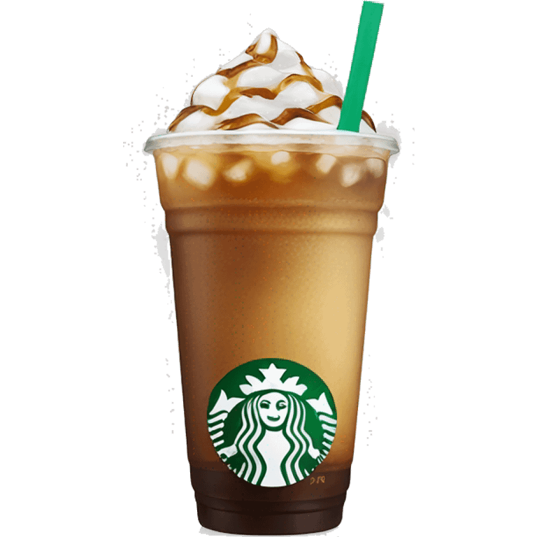 starbucks iced drink emoji