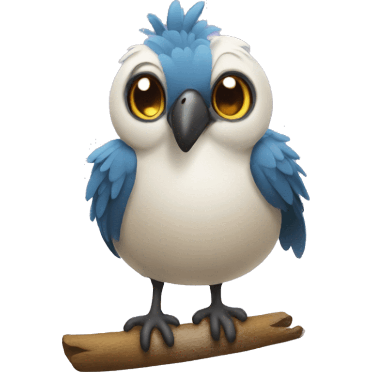 Cagou bird emoji