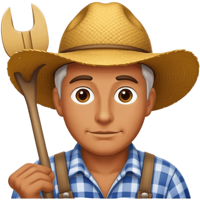 respectable farmer emoji