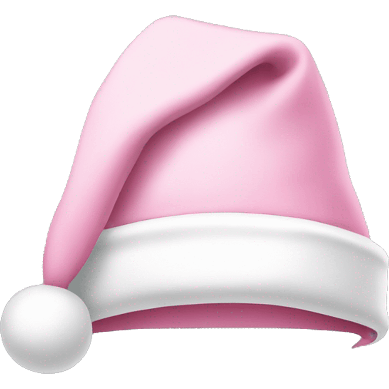 light pink santa hat emoji