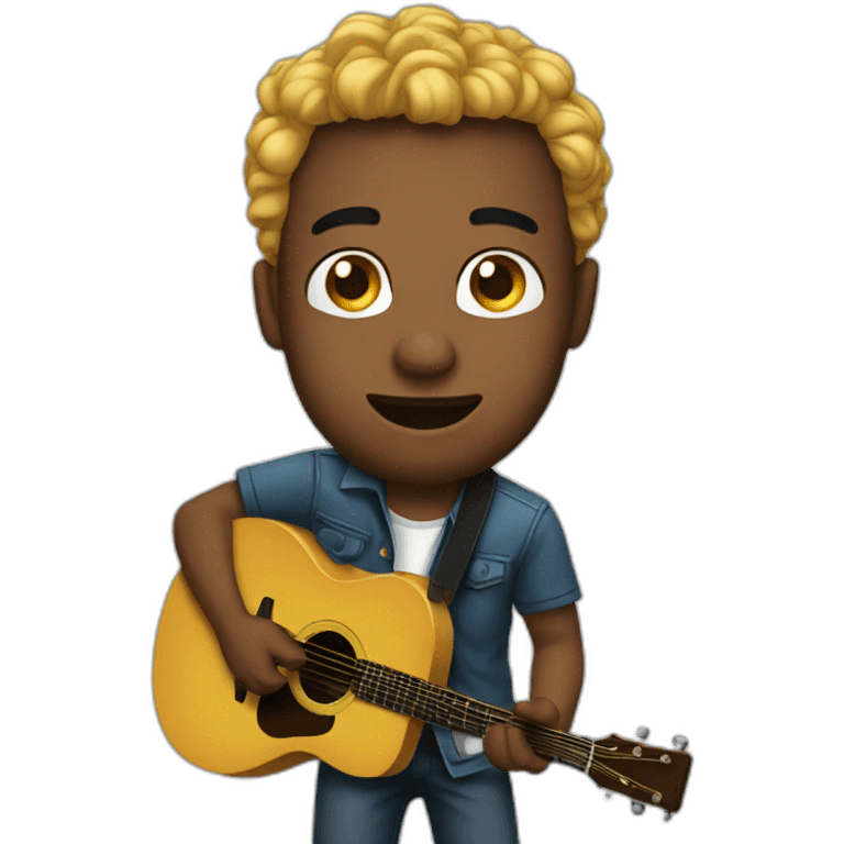 Chanteur emoji