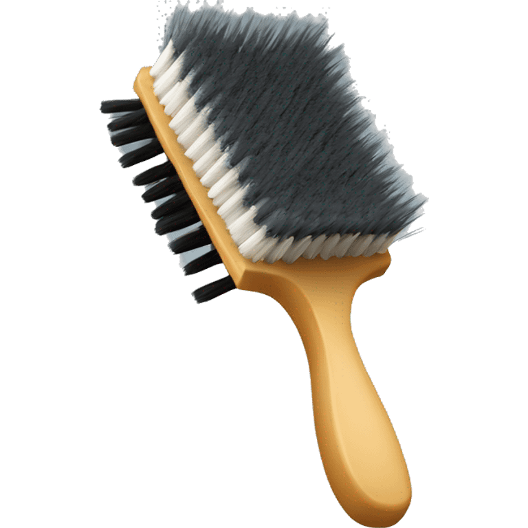 a shoe brush emoji