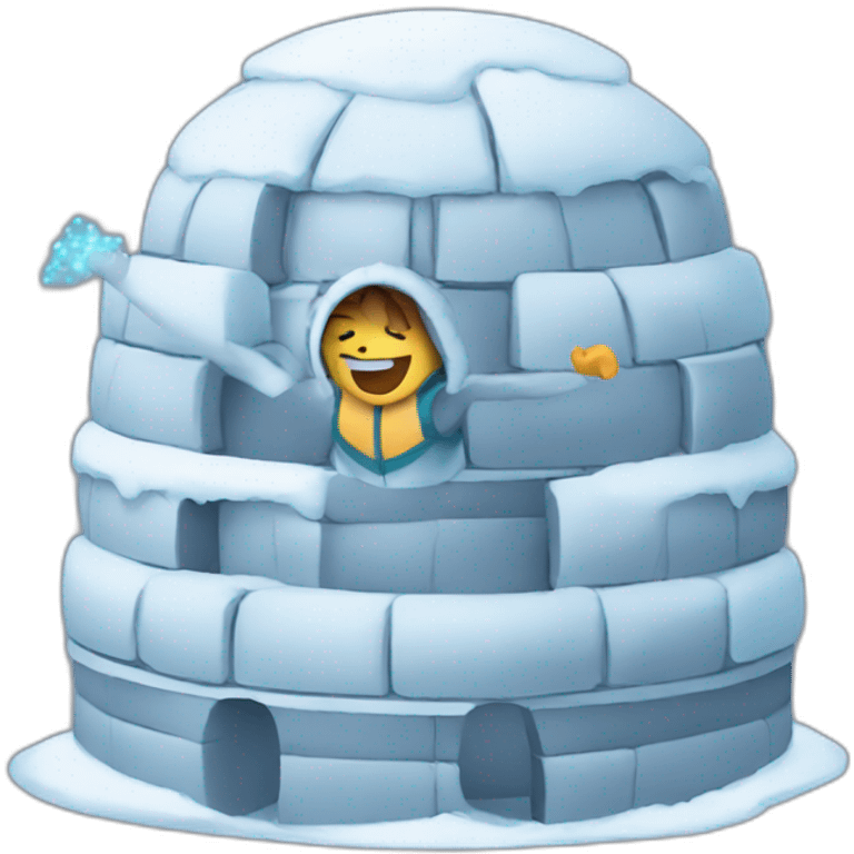 igloo dance emoji