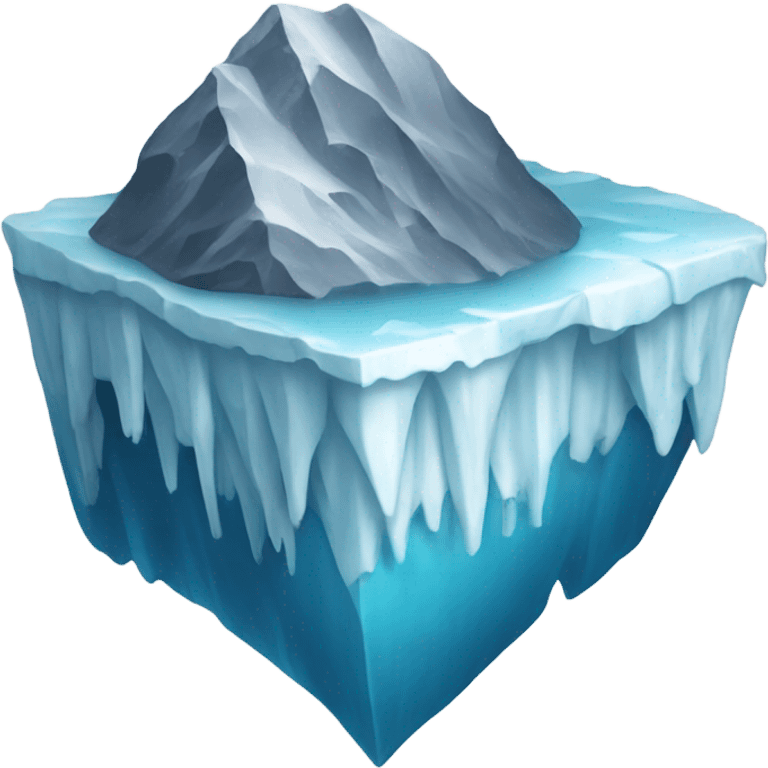 Tip of the iceberg  emoji