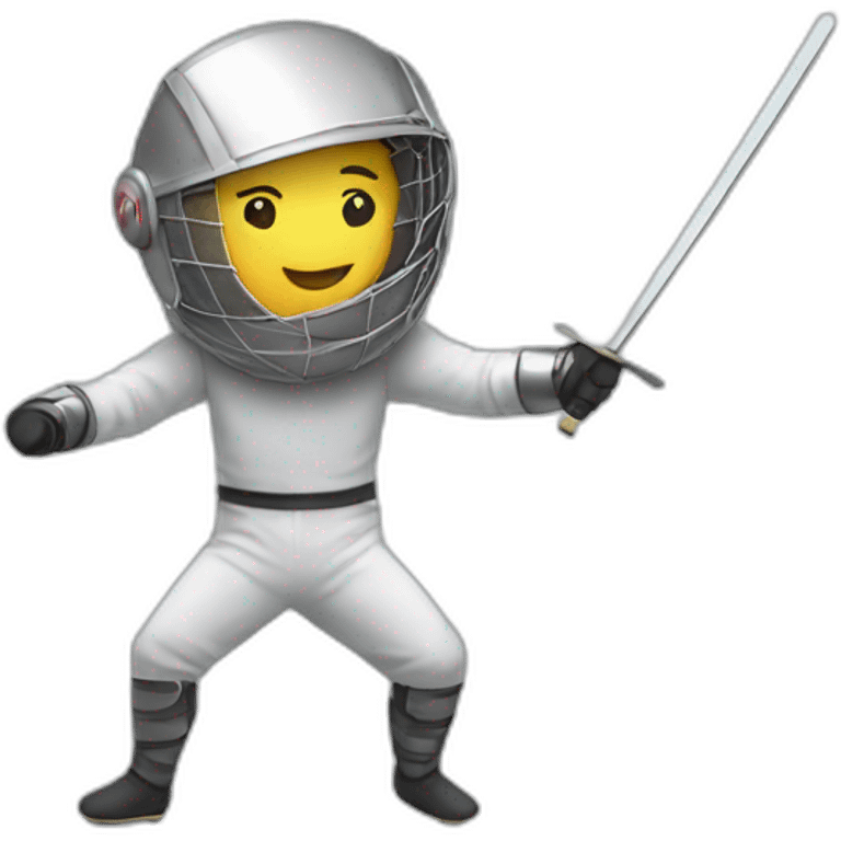 foil (fencing) emoji