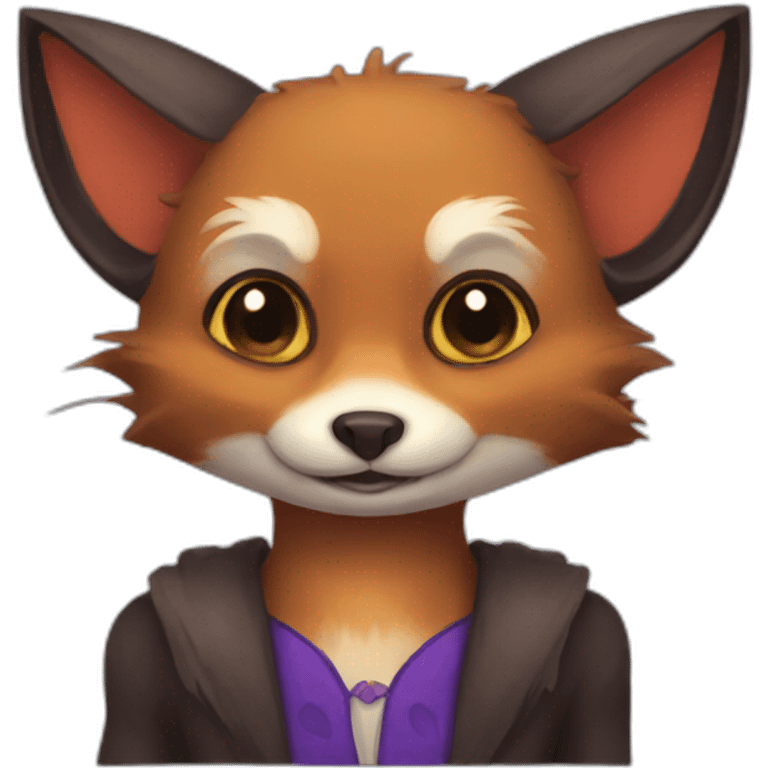 bat fox otter emoji