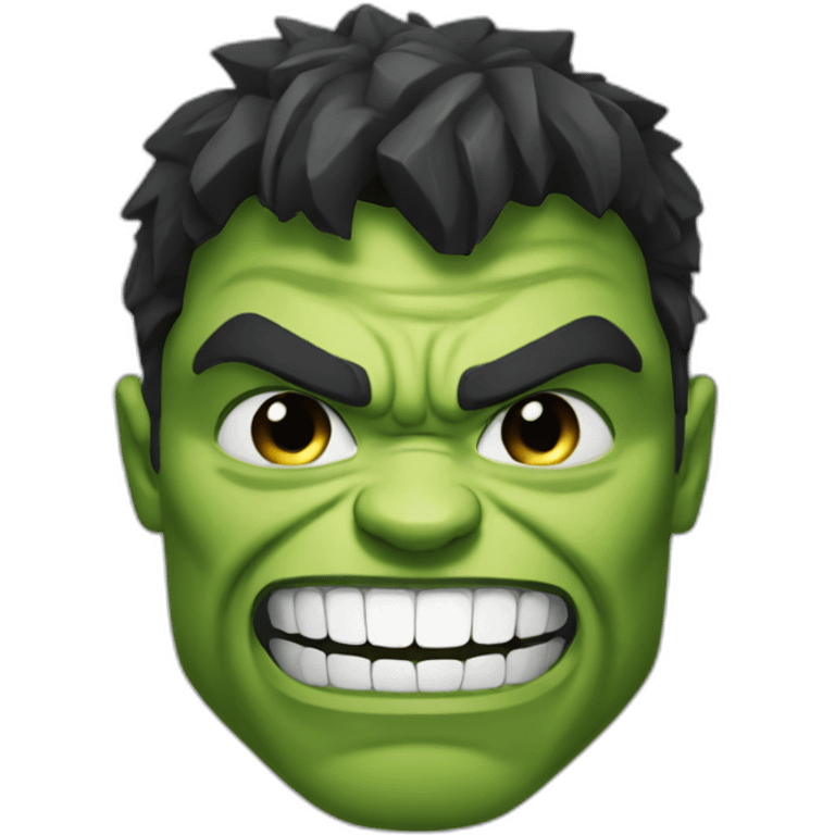 hulk smile emoji