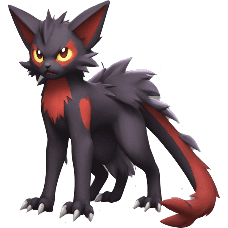 Noivern-Litten-Torracat-Zoroark-Zorua full body emoji