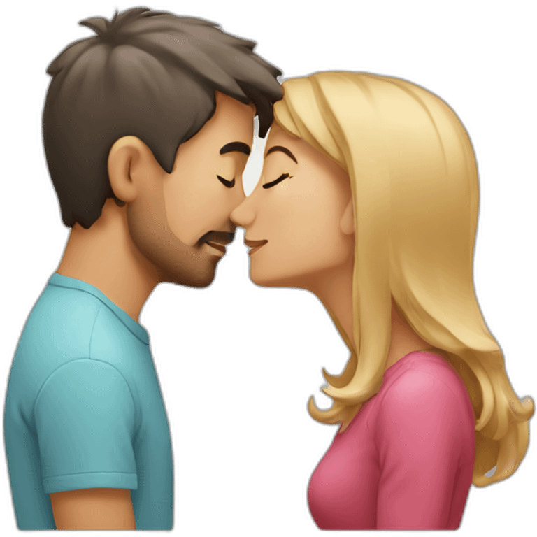 head kiss emoji