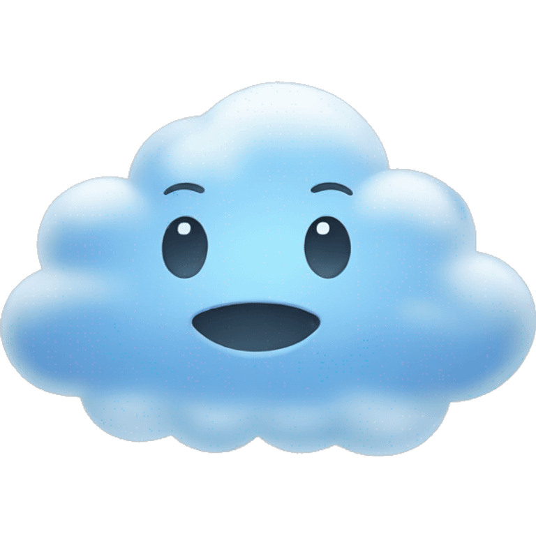 Cloud emoji