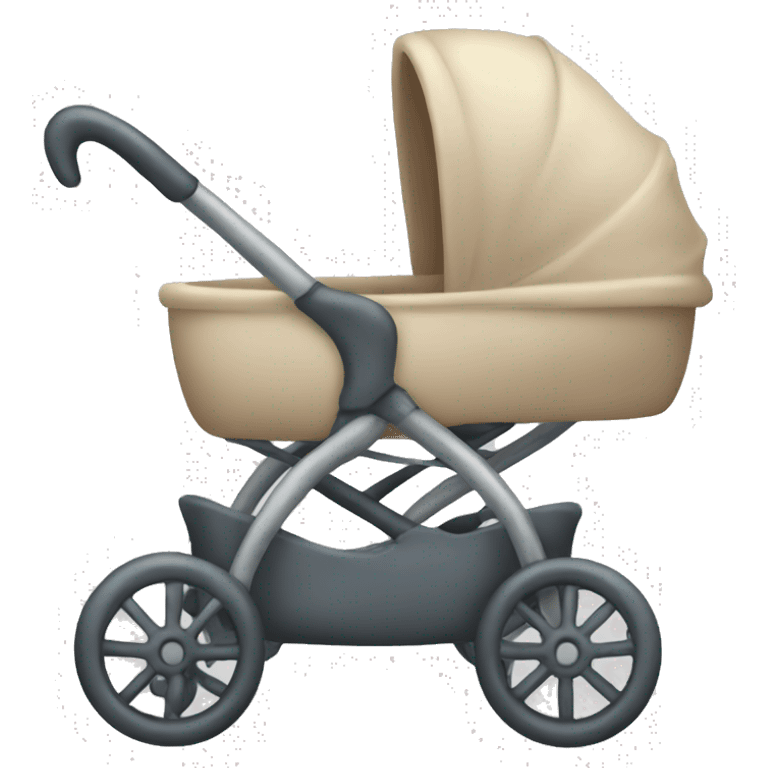 A child in a stroller emoji