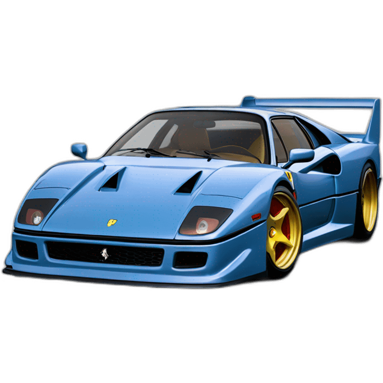 Ferrari f40 liberty walk edition emoji