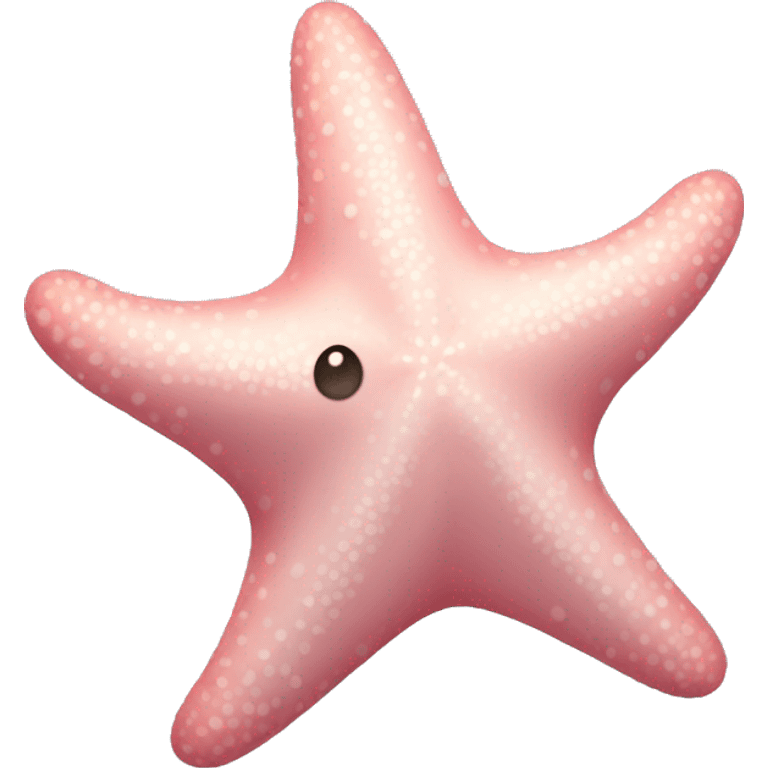 pastel pink starfish emoji