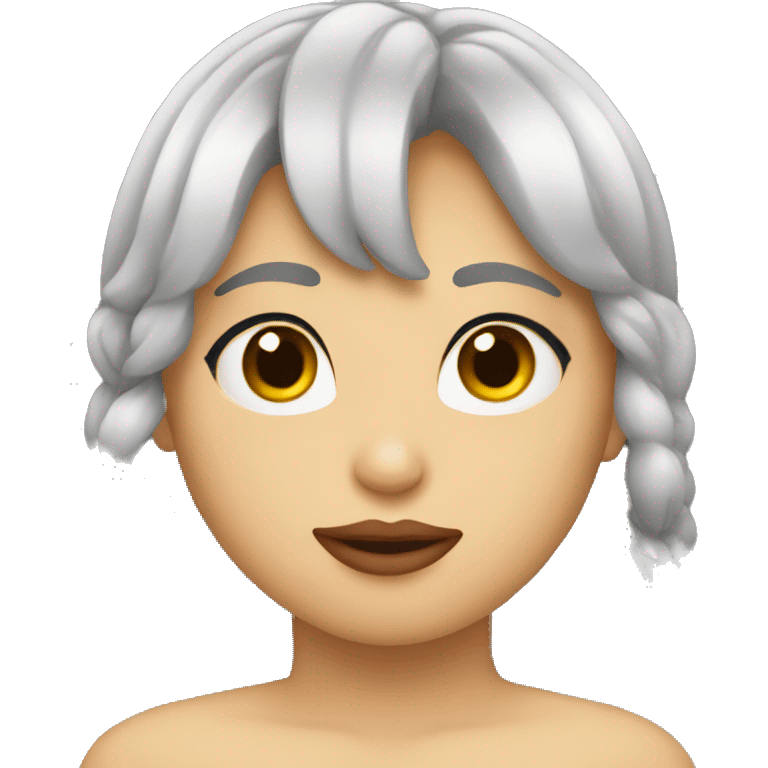 Labios iritados emoji