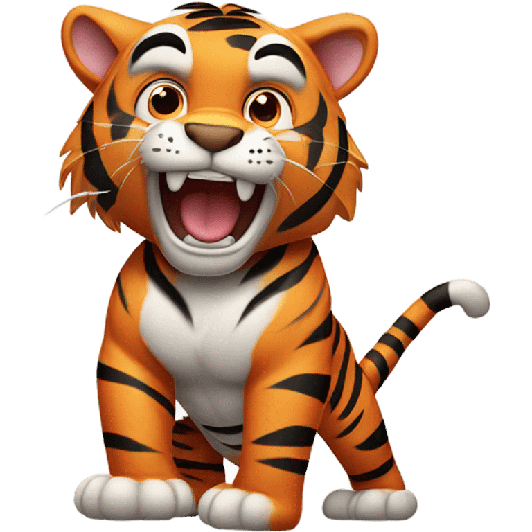 LSU Mike the Tiger emoji