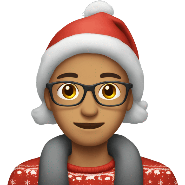 Christmas cozy emoji