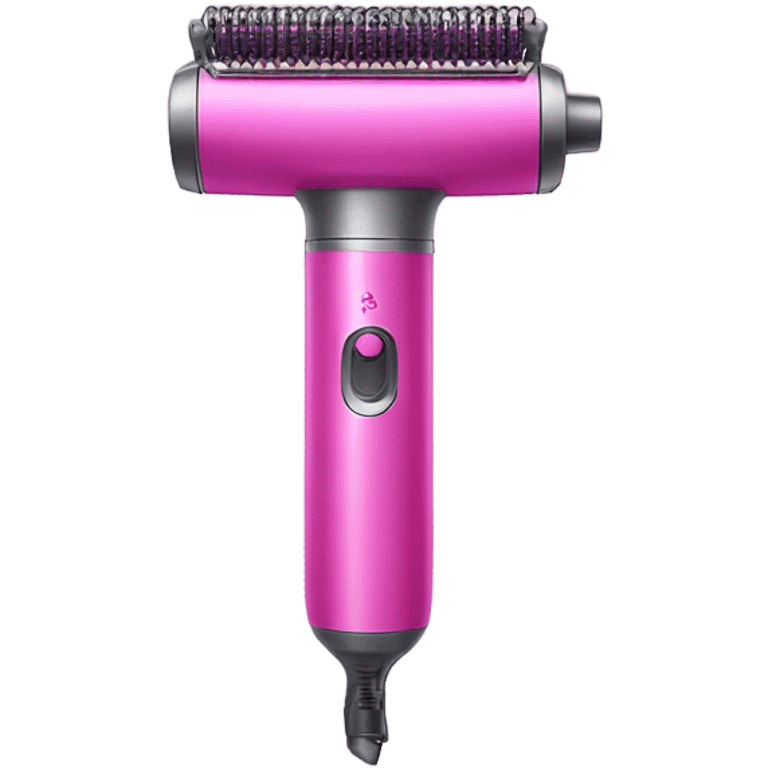 pink dyson airwrap hair styler emoji