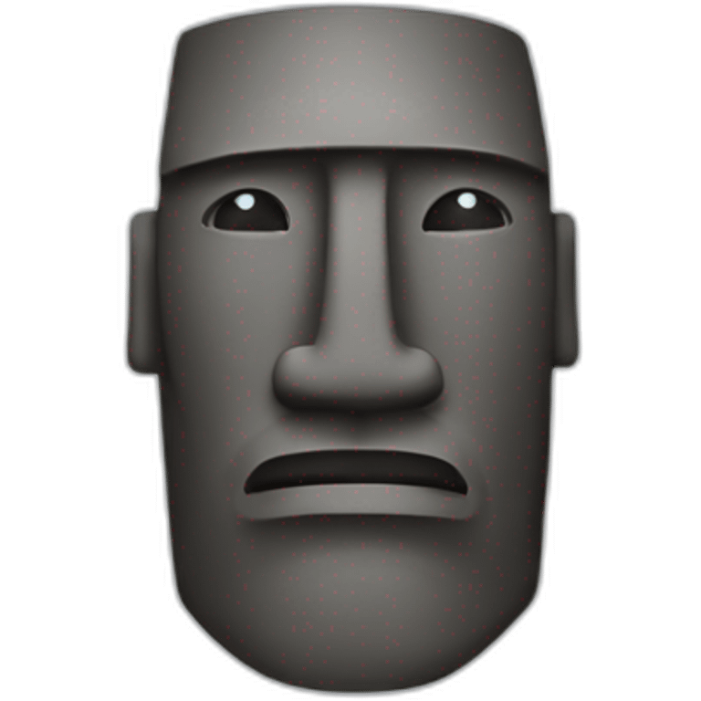 Moai emoji