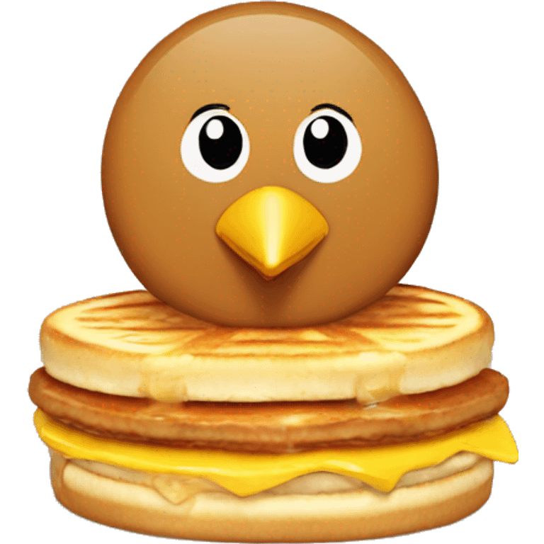 one chicken mccgriddle emoji