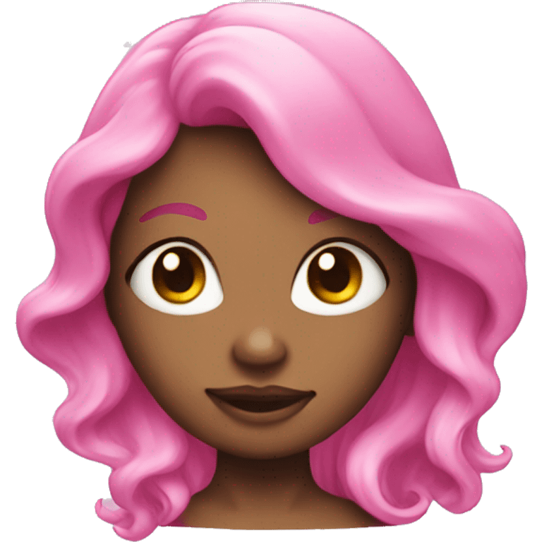 Pink mermaid  emoji