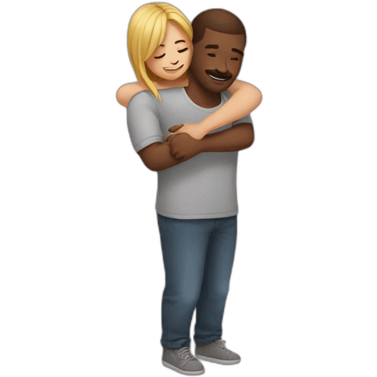 Hug Love emoji