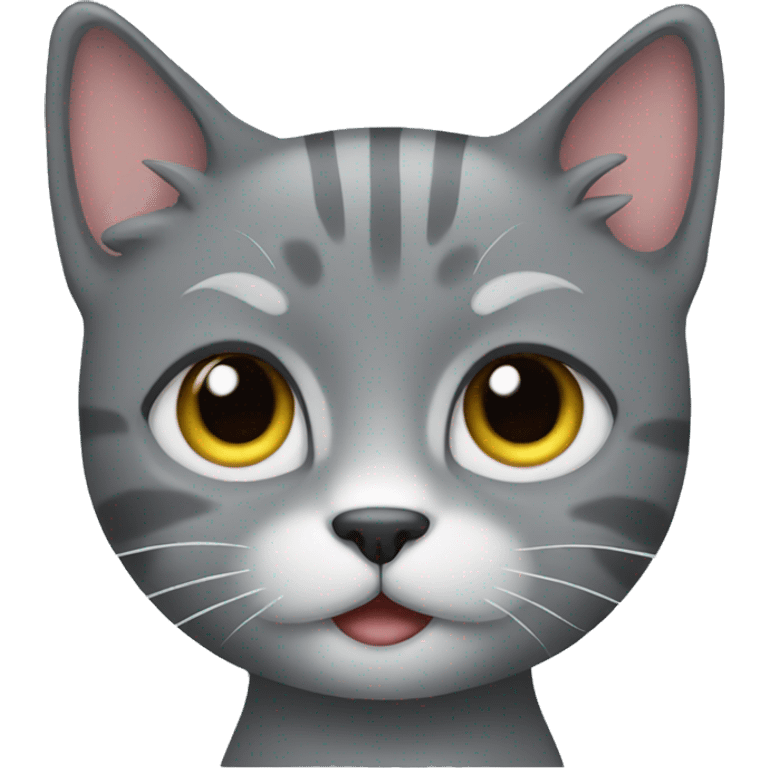 grey cat emoji