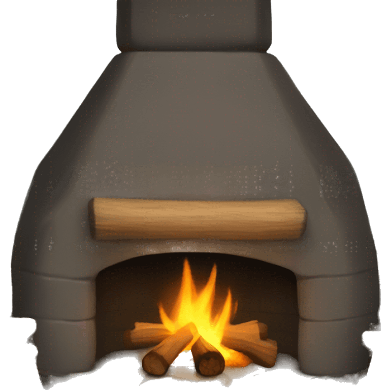 camp fireplace emoji