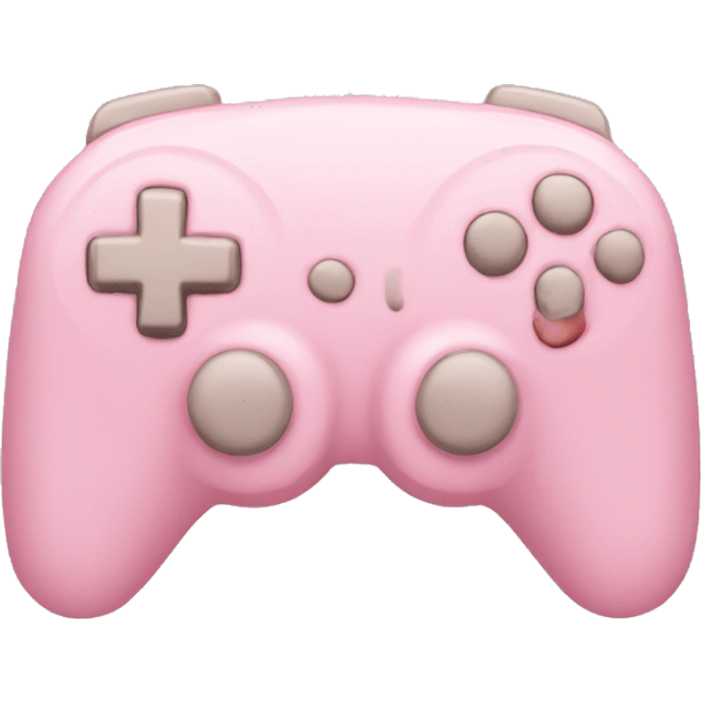 light pink game controller  emoji