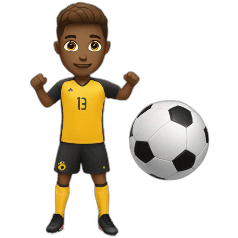 soccer player emoji