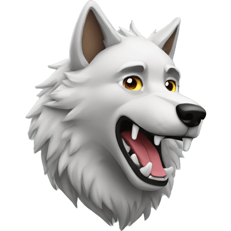 Boris the wolf emoji