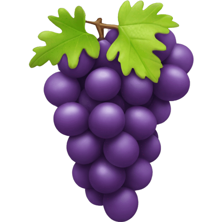 3D Grapes emoji  emoji