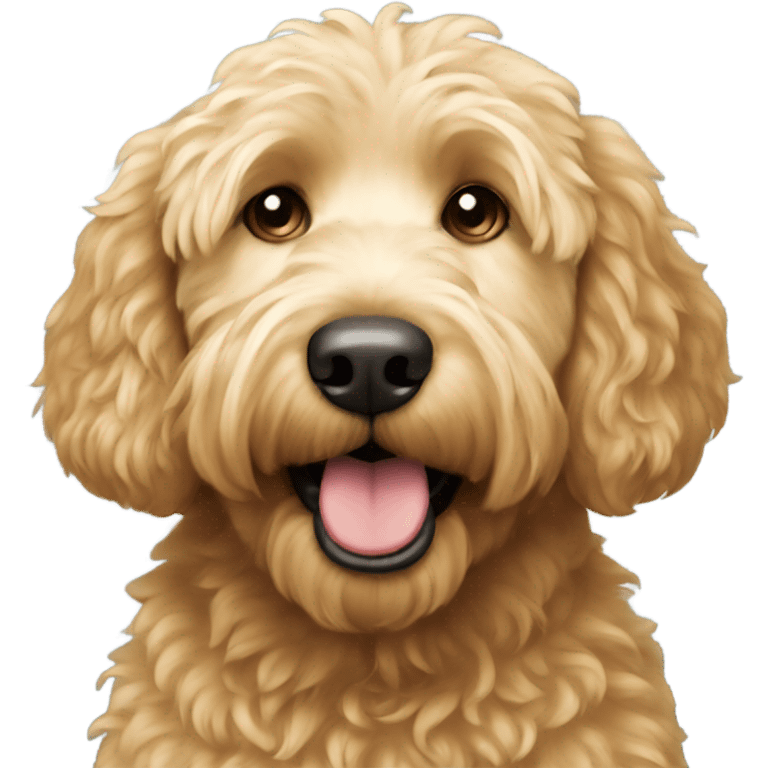 Golden doodle  emoji