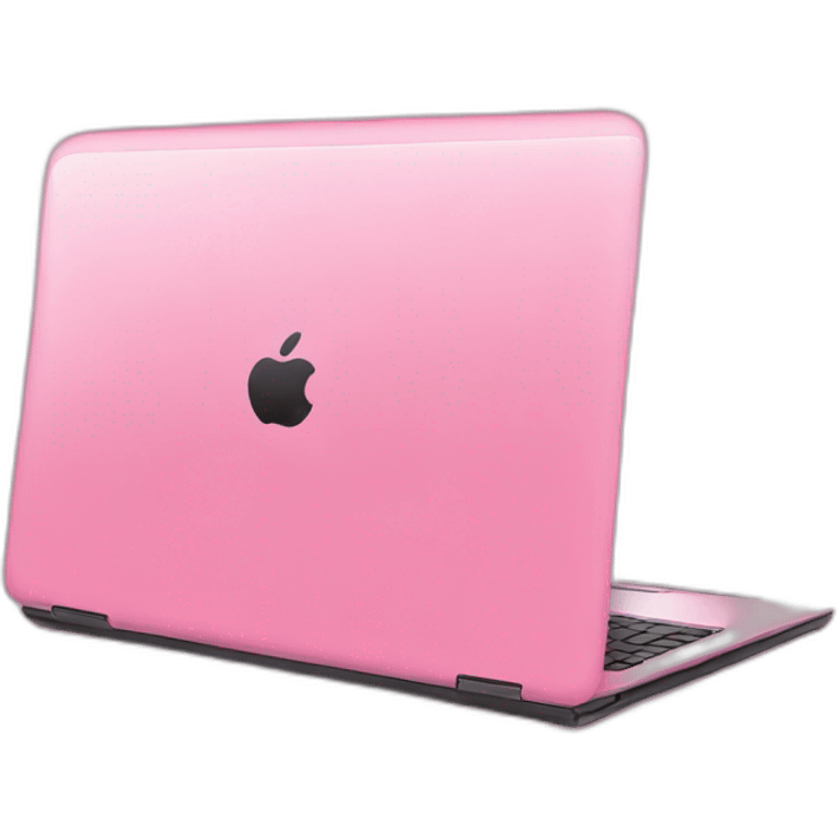 pink laptop emoji