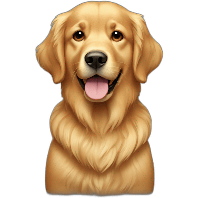 golden retriever emoji