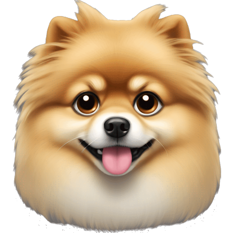 Sad Pomeranian  emoji