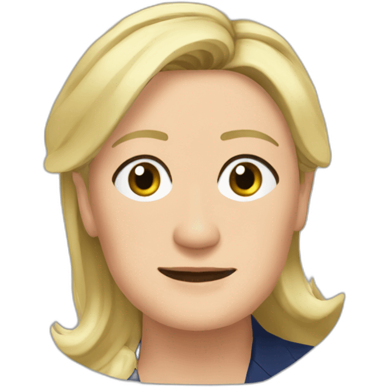 Marine le pen  emoji