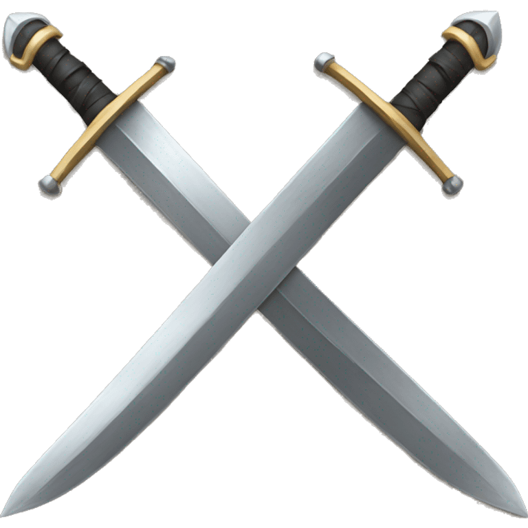 X MADE WITH SWORDS emoji