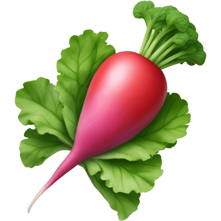 A radish emoji