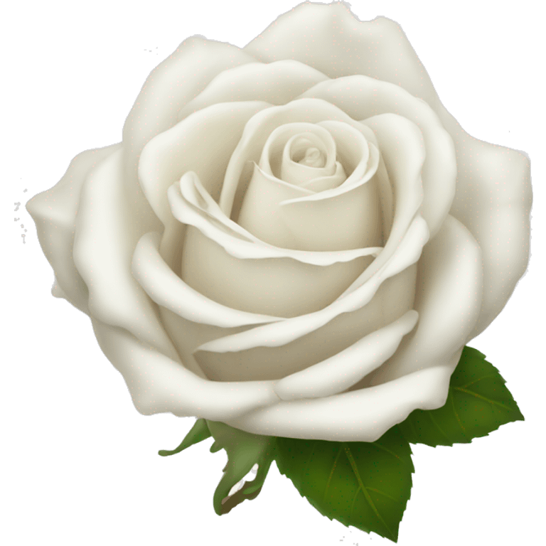 White rose emoji