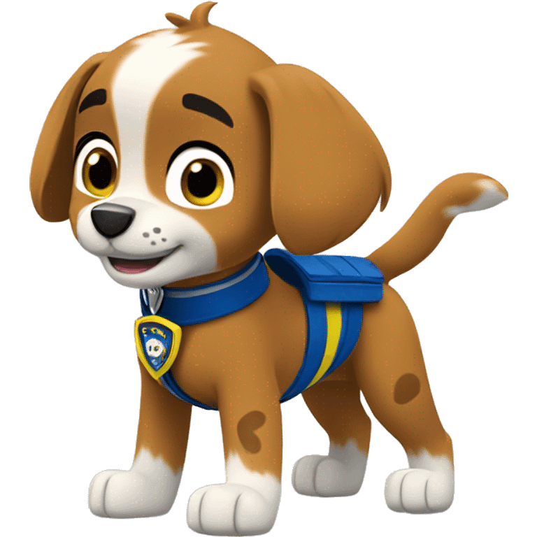 Chase paw patrol emoji