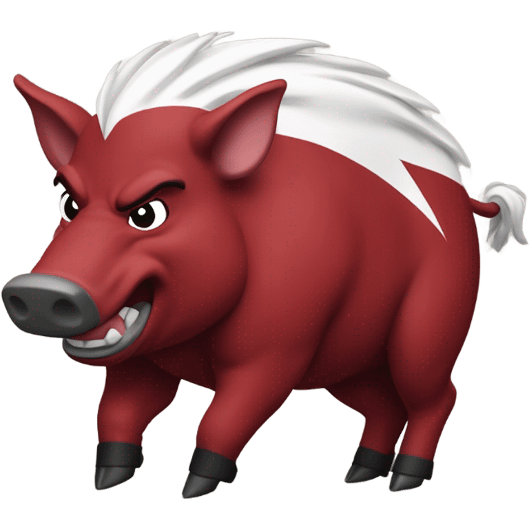 Arkansas razorback emoji