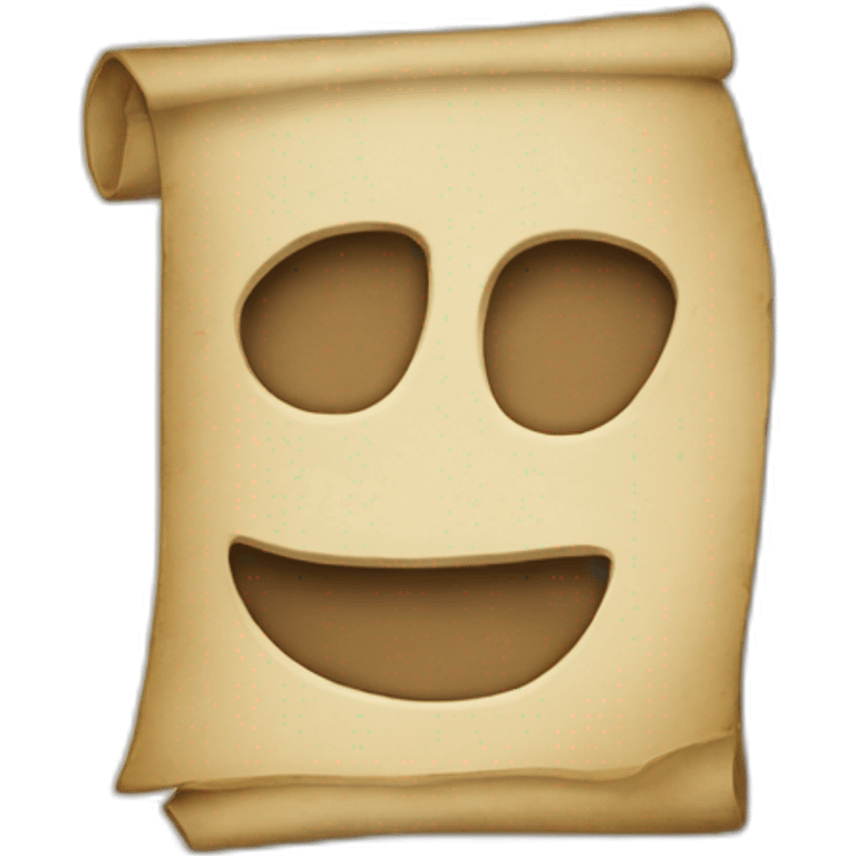 parchment emoji