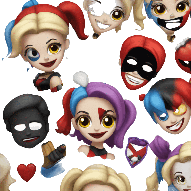 harley quinn emoji