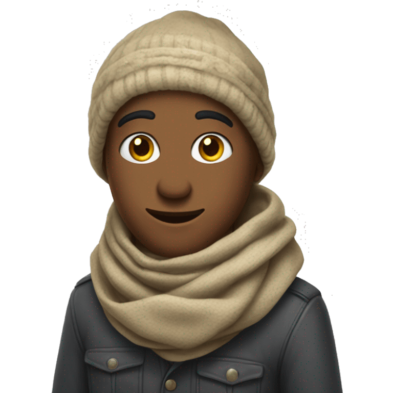 eublephars wears scarf  emoji