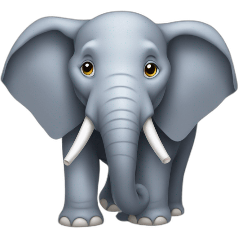 elephant try programming emoji