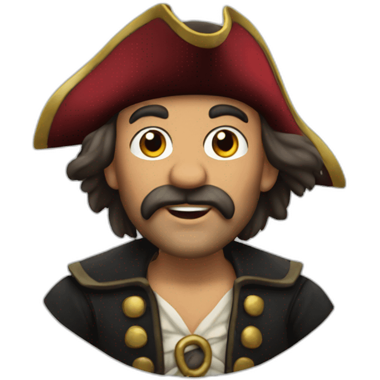 The jolly old pirate emoji