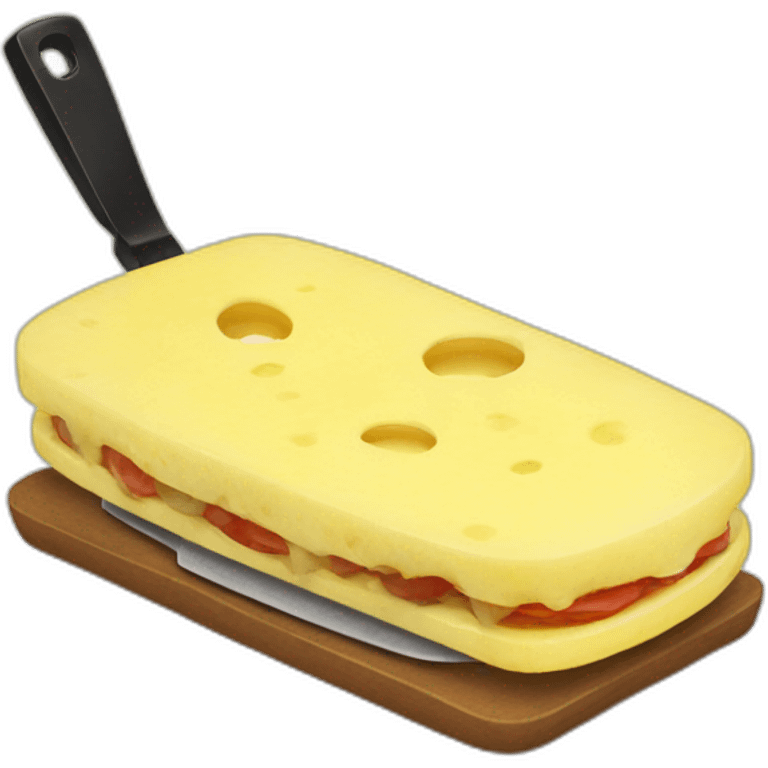 Raclette emoji