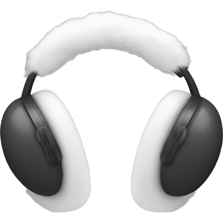 White earmuffs emoji