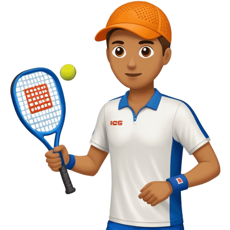 Person playing padel emoji