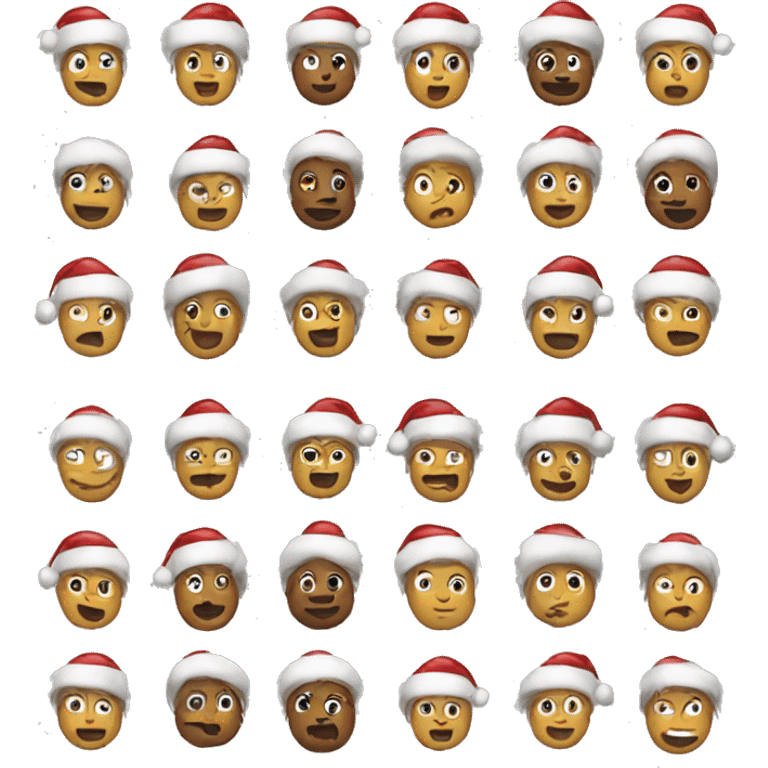 Aesthetic Christmas emojis emoji